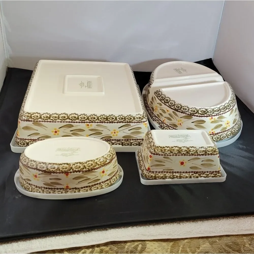 BRAND NEW TEMP-TATIONS PRESENTABLE OVENWARE BY TORA